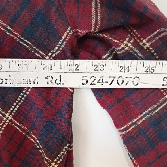 Hyfve Hyfve Hyfve Plaid V-Neck High Lo Women's Small Top Wrap - Picture 8 of 9